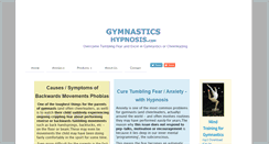 Desktop Screenshot of gymnasticshypnosis.com